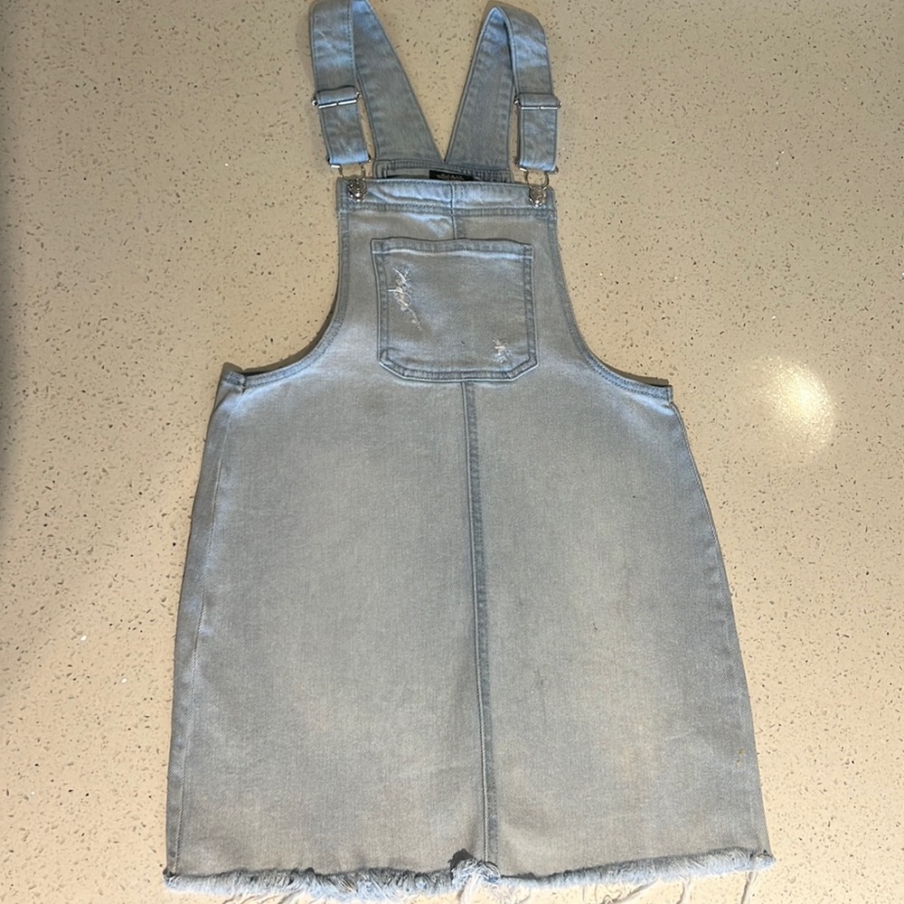 Wild fable over all denim skirt